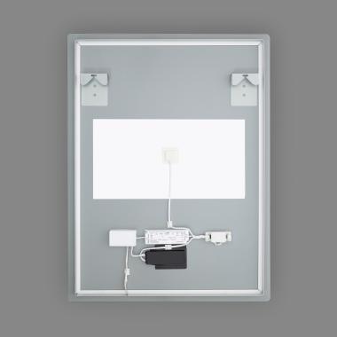 Produit de Miroir Salle de Bain avec Éclairage LED Anti-buée Grace 80x60 cm