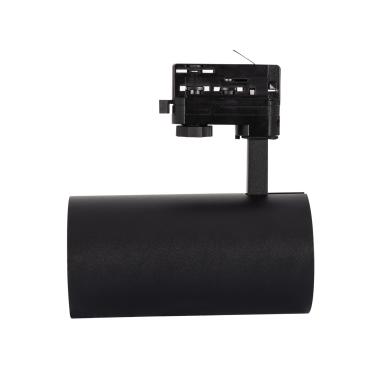 Product van Rail Spot LED Driefase 40W New d'Angelo Black  (CRI 90) LIFUD