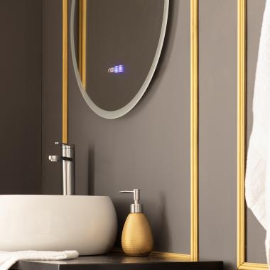 Produit de Miroir Salle de Bain avec Éclairage LED Anti-buée Palolem Ø60cm