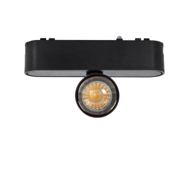 Produit de Spot LED 5W CRI90 (UGR16) Noir pour Rail Magnétique Monophasé Super Slim 25mm 48V 