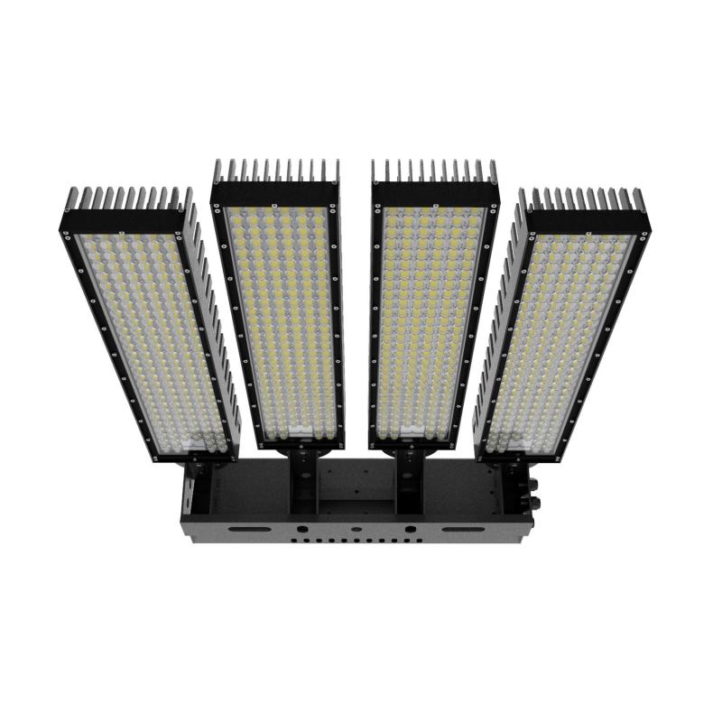 Product of 1600W 0-10V Dimmable INVERTRONICS Professional LUMILEDS Nova Stadium LED Floodlight LEDNIX 150lm/W IP66