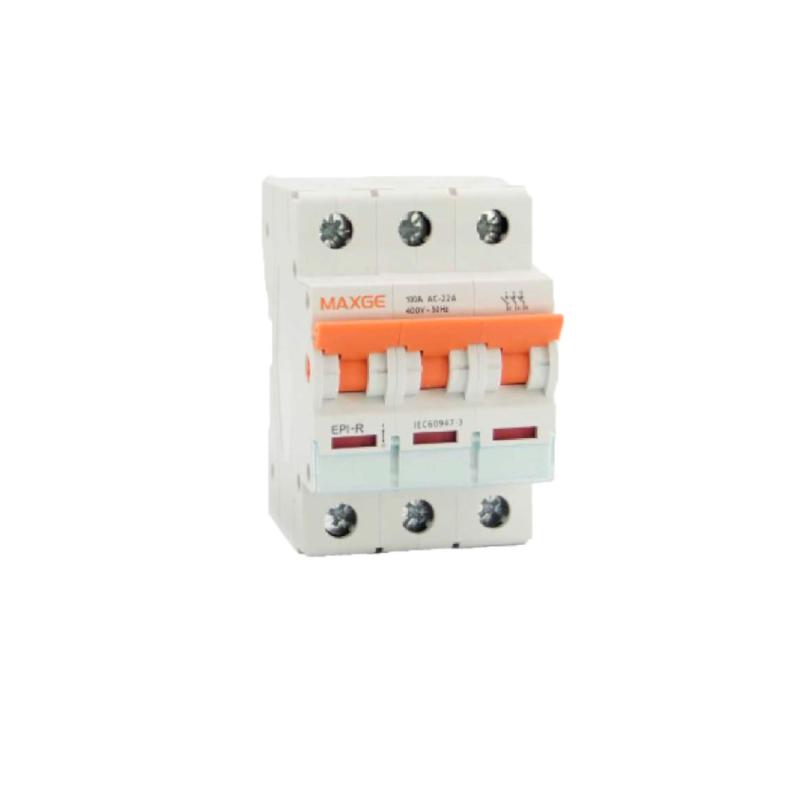 Product van Schakelaar DIN Rail 3P 16-125A MAXGE Alpha+