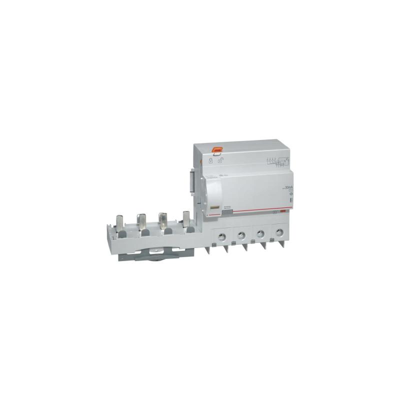 Produit de Bloc Différentiel Adaptable Industriel Haute Immunité DX³ 4P 30mA 10kA Class AC 125A LEGRAND 410624