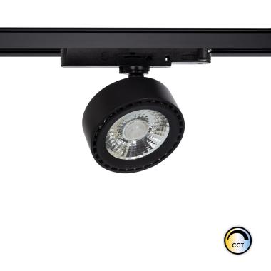 Product van Track Spot LED  3Fase 20W New Onuba CCT ZWART CRI90 No Flicker UGR16