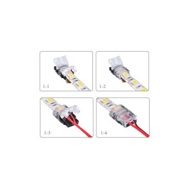 Produit de Connecteur Hippo pour Ruban LED Super Étroit de 5mm à câble IP20