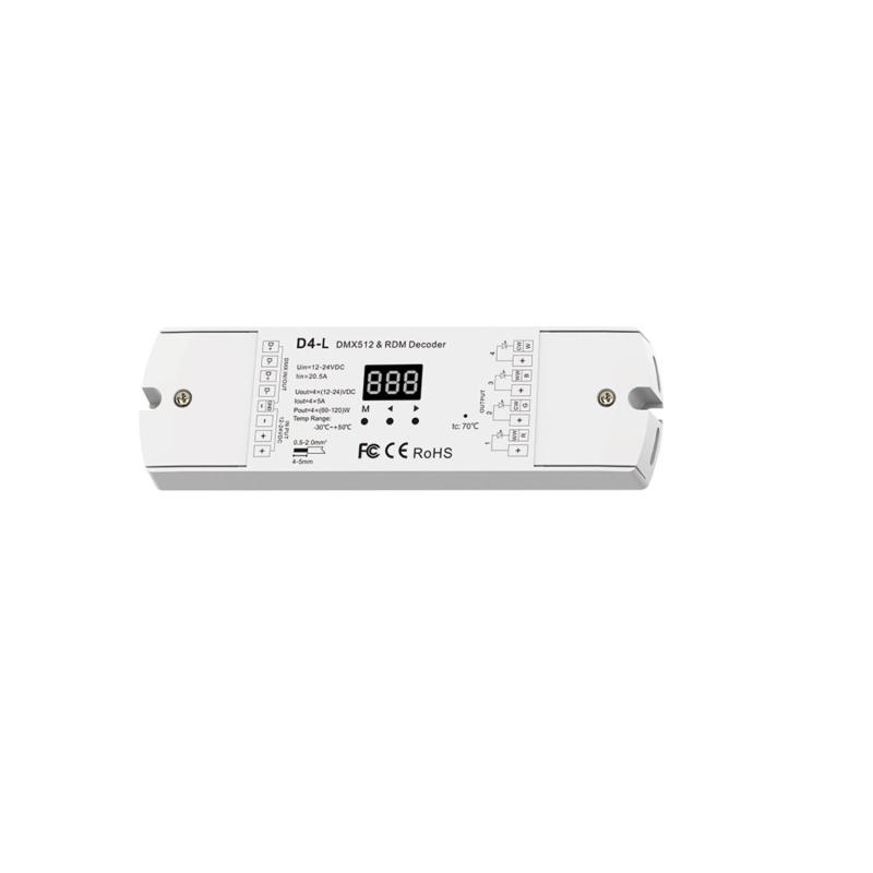 Produkt von Decoder DMX512 & RDM 12-24V DC CCT/RGB/RGBW 4 Kanäle