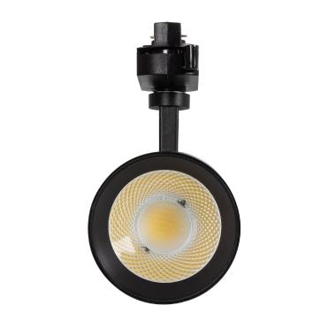 Produit de Spot LED New Mallet Dimmable 20W Noir No Flicker (UGR 15) pour Rail Monophasé 