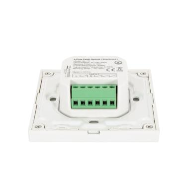 Product of 220-240V AC Wall Mounted RF Remote for LED Monchrome 4 RF Zone Dimmer Mi Boxer T1