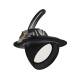 Prodotto da Downlight LED 60W Circolare Orientabile OSRAM CCT 120 lm/W LIFUD Foro Ø 200 mm Nero