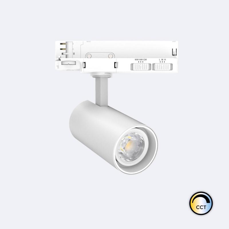 Product van LED Track Spot Driefasig 20W Fasano  CCT No Flicker Dimbaar Wit