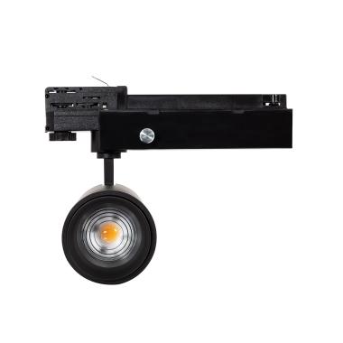 Product van Track Spot 3Fase 30W Regelbaar  Wolf Zwart LED CRI90  No Flicker Multi-Hoek 15-60º 