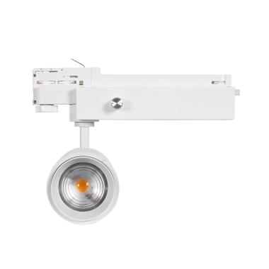 Produit de Spot LED Wolf 30W Blanc Dimmable No Flicker Multiangle Multiangle 15-60º pour Rail Triphasé (3 Allumages) 