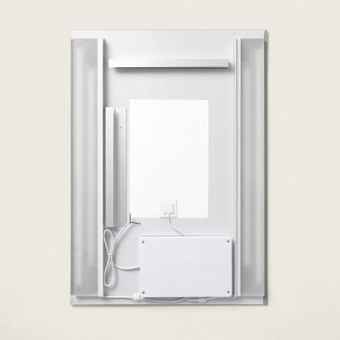 Produit de Miroir Salle de Bain avec Éclairage LED et Anti-Buée 70x50 cm Taif