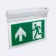 Produit de Signalisation de Secours LED en Saillie 60lm Permanent/Non Permanent Double Face