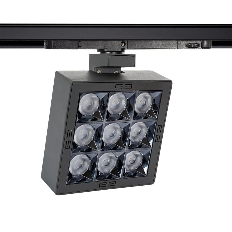 Produit de Spot LED Marlin 40W No Flicker pour Rail Triphasé (3 Allumages)