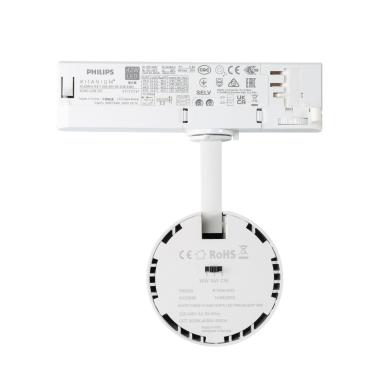 Produit de Spot LED New d'Angelo 40W Blanc CCT CRI90 PHILIPS Xitanium pour Rail Triphasé (3 Allumages) 