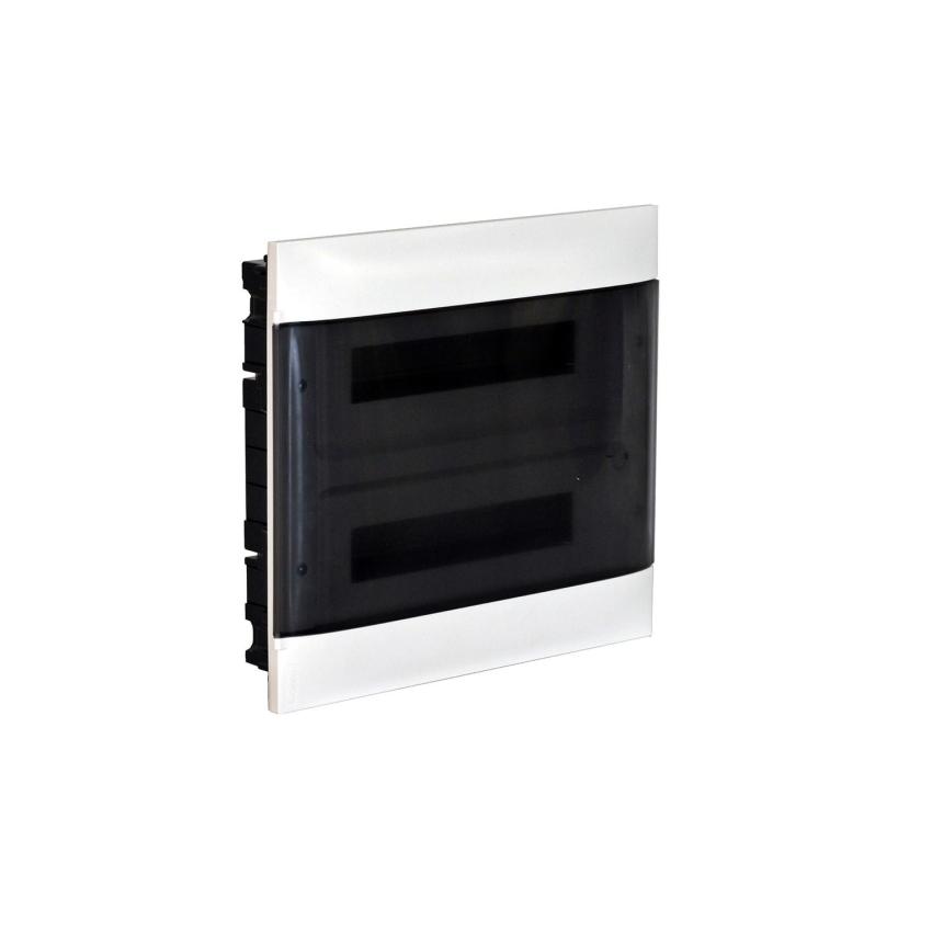 Product of LEGRAND 137057 Practibox S Flush-mounted Box for Conventional Partition walls 2x18 Modules Transparent door