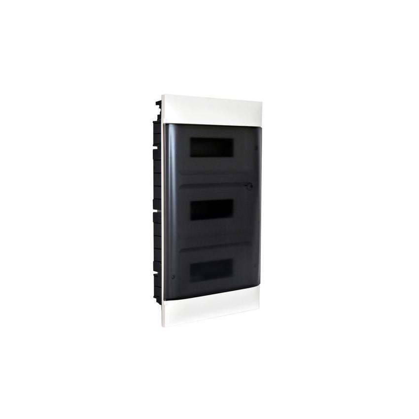 Product of LEGRAND 135073 Practibox S Flush-mounted Box for Prefabricated Partition Walls 3x12 Modules Transparent Door