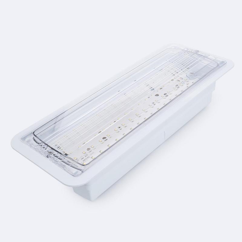 Prodotto da Luce di Emergenza LED a Incasso 160lm Permanente/No Permanente Foro 155x400 mm 