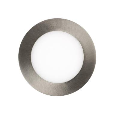 Produkt von LED-Deckeneinbauleuchte 6W Rund SuperSlim Ausschnitt Ø 110mm Silber