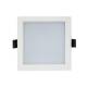 Product of 15W Square SAMSUNG Aero 130 lm/W LED Downlight LIFUD Microprismatic 135x135 mm Cut-Out