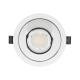 Product van Downlight Rond Wit LED 12W (UGR15) LuxPremium Zaagmaat Ø 95 mm LIFUD