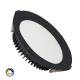 Product van Downlight LED 42W SAMSUNG New Aero Slim CCT Selecteerbaar 130 lm/W Microprismatisch (UGR17)  LIFUD Black LIFUD Zaagmaat Ø 200 mm