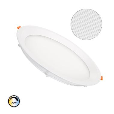 Produkt von LED-Deckeneinbauleuchte 20W CCT Rund Mikroprismatisch LIFUD Ausschnitt Ø 205 mm