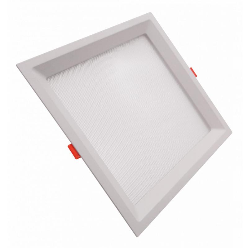 Produit de Dalle LED 26W Carrée CCT Microprismatique LIFUD Coupe 150x150 mm