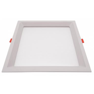 Product van LED Downlight  Vierkant 16W CCT selecteerbare Slim LIFUD Microprismatisch (UGR17) zaagmaat 150x150 mm  