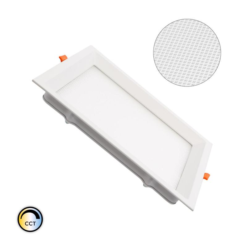 Product of 20W Square CCT Microprismatic LED Downlight LIFUD 200x200 mm Cut-Out