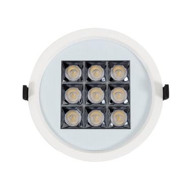 Prodotto da Downlight LED 30W Circolare Aero UGR13 Foro Ø 205 mm