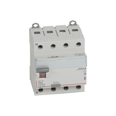 Product van Differentieel Schakelaar Industieel 4P 300mA 25-63 A 10kA Clase AC LEGRAND DX³ 411664