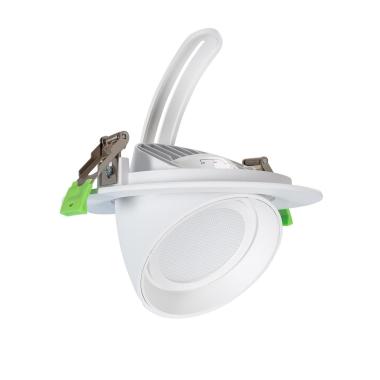 Prodotto da Downlight LED 48W Circolare Orientabile OSRAM 120 lm/W LIFUD Foro Ø 195 mm