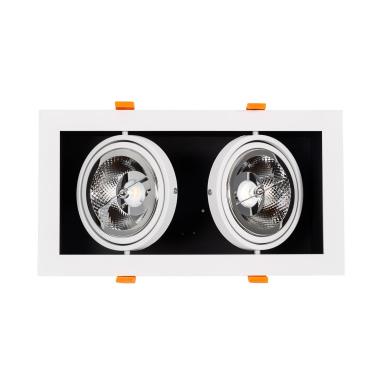 Produit de Spot Downlight LED 30W Kardan AR111 Coupe 325x165 mm