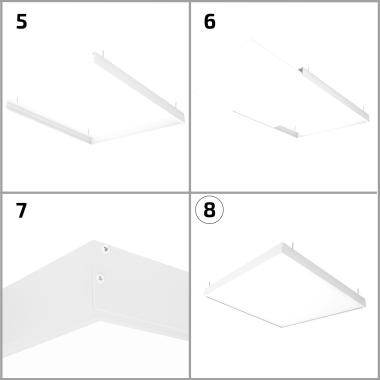 Produkt od Sada pro Přisazenou Montáž Panelů 60x60 cm