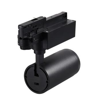 Product of 10W West Single-Circuit Track CCT Spotlight in Black (CRI90) No Flicker Multi Angle 15-60º