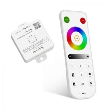 Produkt von Controller Dimmer für LED Streifen 12/24V DC 12 in 1 W/CCT/RGB/RGBW/RGBWW/IC Digital SPI mit Fernbedienung und Bluetooth Control