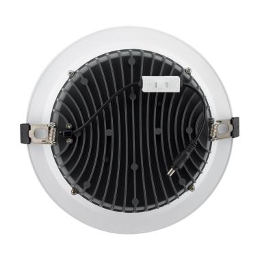 Product of 50W Round SAMSUNG Aero CCT 130 lm/W LED Downlight LIFUD Microprismatic Ø 200 mm Cut-Out