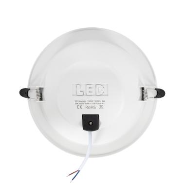 Produit de Downlight LED 24W Rond LUX CRI90 Coupe Ø 200 mm IP44