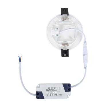 Produkt von LED-Deckeneinbauleuchte 9W Rund Slim Ausschnitt Ø75 mm IP54