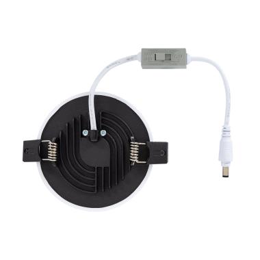 Prodotto da Downlight LED 8W Slim Surface Circolare CCT Selezionabile  Foro Ø 75mm IP54