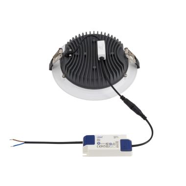 Product van Downlight LED 20W Samsung  New Aero Slim CCT Selecteerbaar (UGR19) LIFUD Microprismatisch (UGR17) zaagmaat  Ø 155 mm