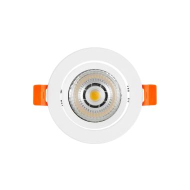 Produit de Spot Downlight LED 5W Rond COB CRI90 Slim Coupe Ø 75 mm