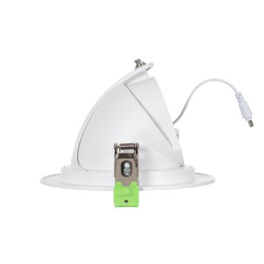 Prodotto da Downlight LED 38W Circolare Orientabile OSRAM 120 lm/W LIFUD Foro Ø 170 mm