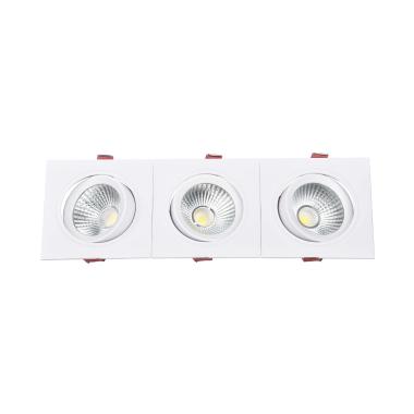 Produit de Spot Downlight LED 10W Rectangulaire Madison Coupe 255x75 mm