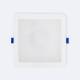 Product van LED Paneel 12W Vierkant SOLID Zaagmaat 160x160 mm 