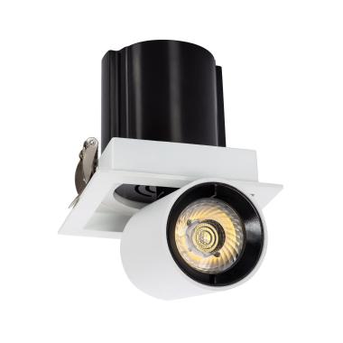 Produit de Spot Downlight LED 12W Carrée Amovible LIFUD Coupe 80x80 mm