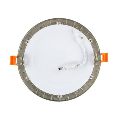 Product van LED Downlight Super Slim Rond 15W Zilver Zaag Maat Ø 170 mm