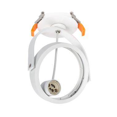 Product van Spot 15W Rond inbouw  Richtbaar met led Lamp GU10  AR111 